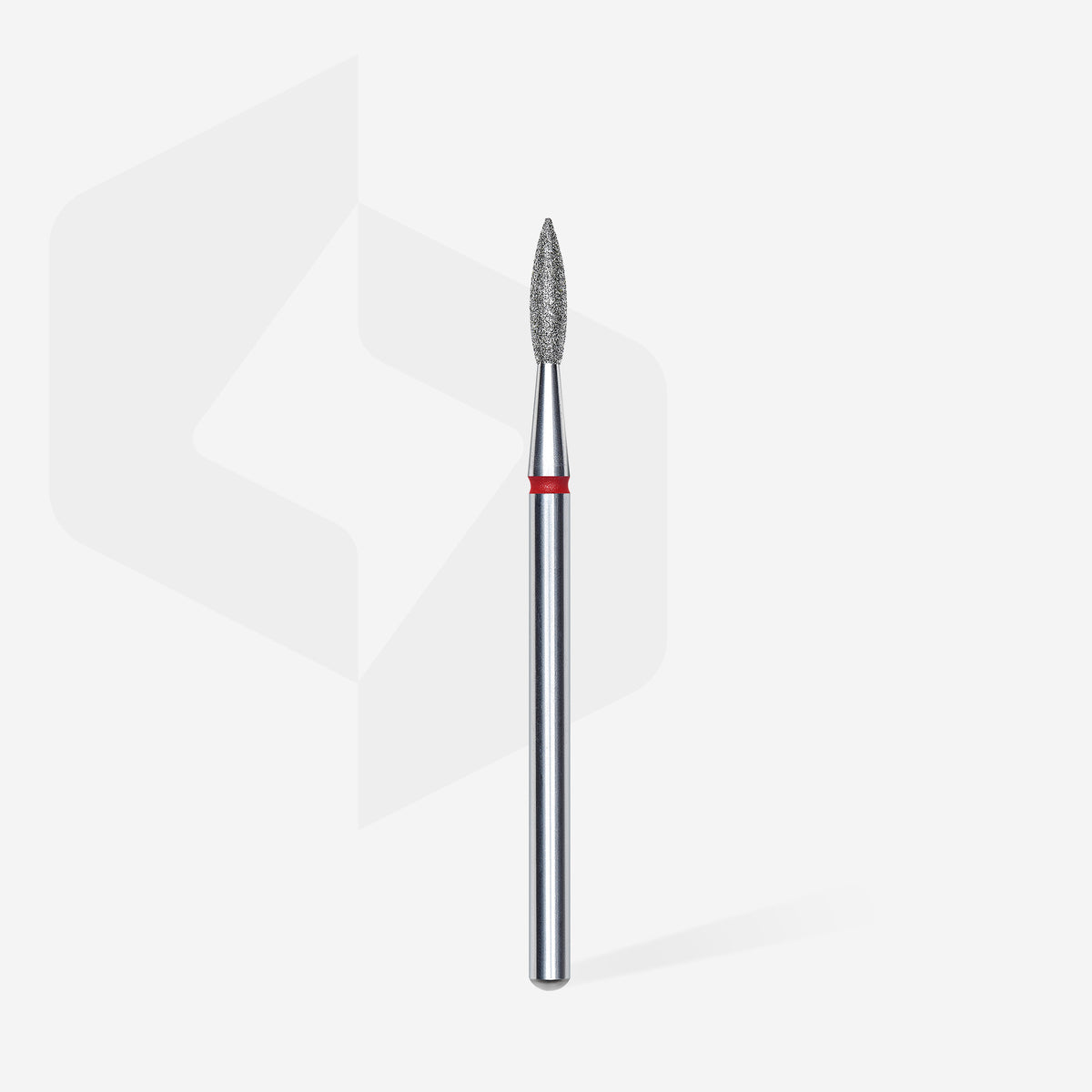 STALEKS – EXPERT FA11R021/8 - Gyémántporos hegyes láng manikűrfej -8mm