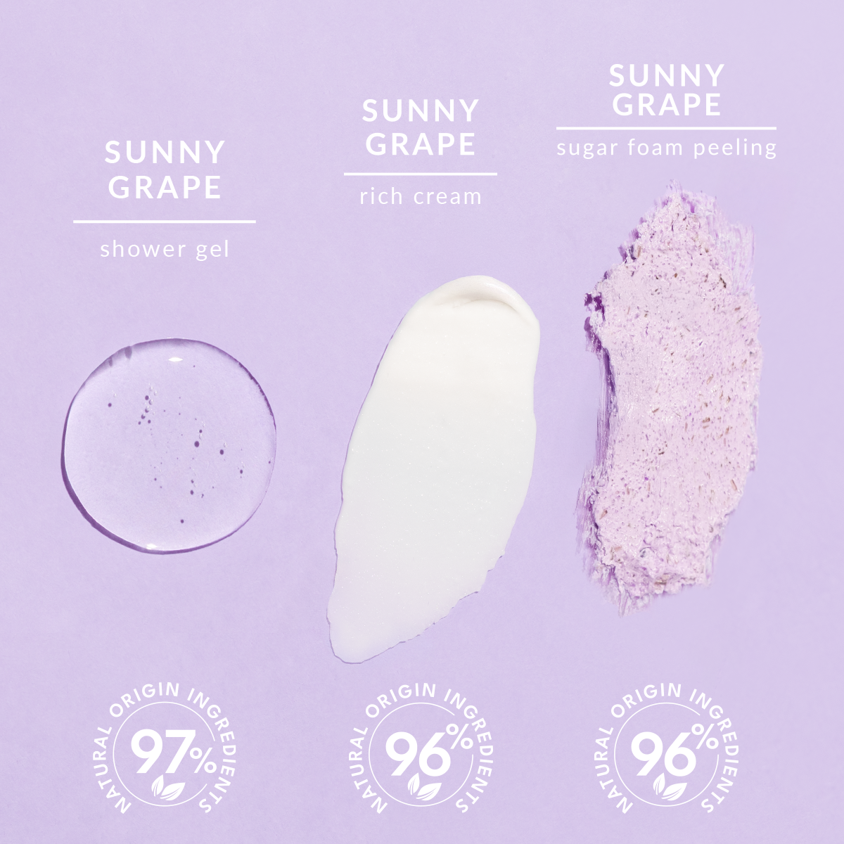 Éclair Body&Mind - Sunny Grape - Hand Cream - kézkrém