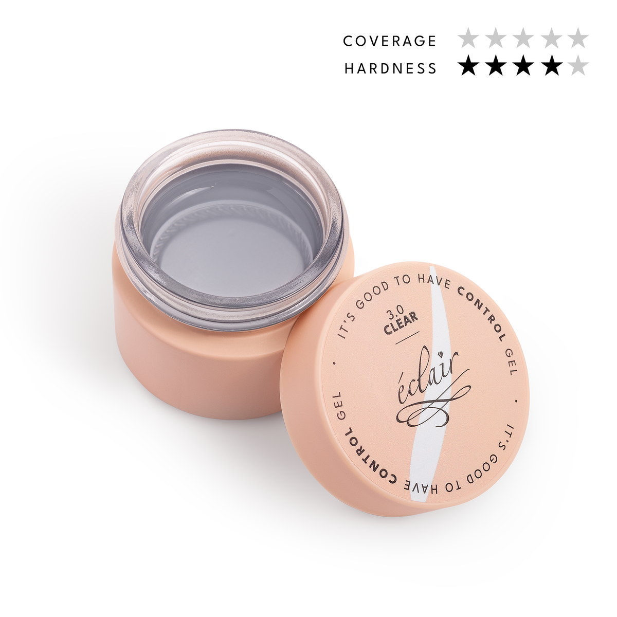 Éclair - Control Gel - 3.0. Clear - No File zselé