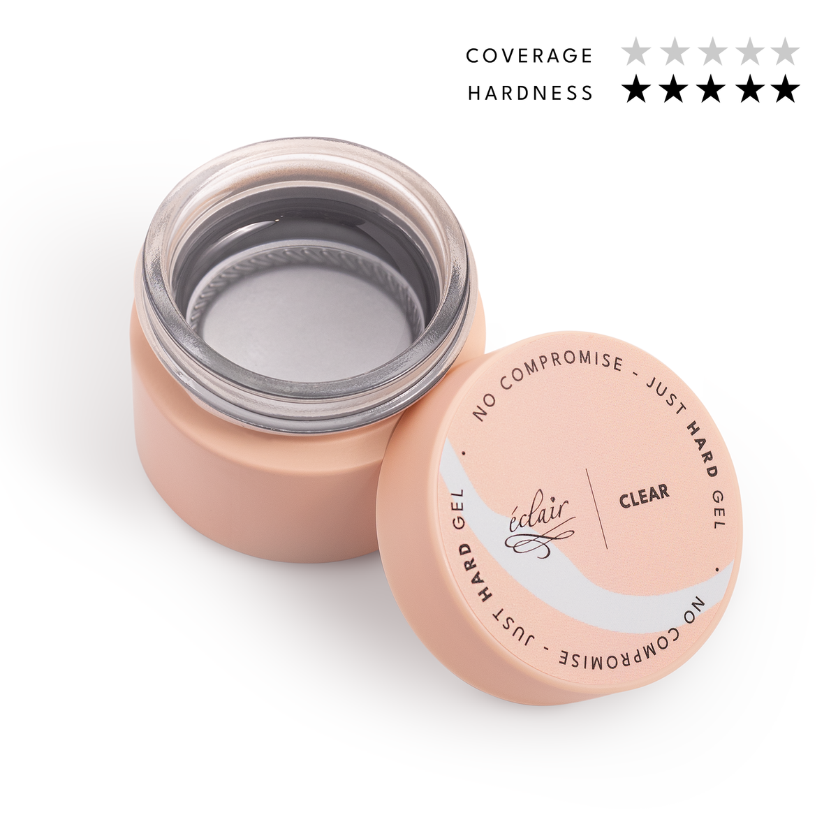 Éclair - Hard Gel - Clear - Építőzselé