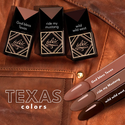 Éclair - TEXAS SET - színes géllakk szett