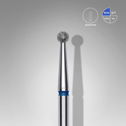STALEKS – EXPERT FA01B025 -  Gyémántporos gömb manikűrfej - 2,5mm