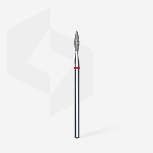 STALEKS – EXPERT FA11R021/8 - Gyémántporos hegyes láng manikűrfej -8mm