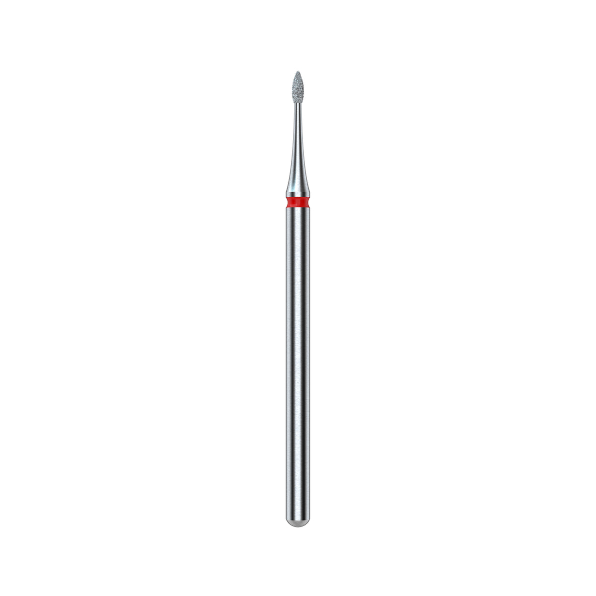 STALEKS – EXPERT FA12R010/3 -  Gyémántporos mini flame piros manikűrfej - 3mm