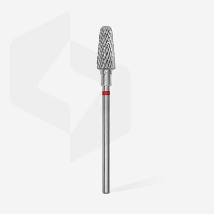 STALEKS – EXPERT FT70R060/14 - Karbid Frustum piros csiszolófej - 14mm