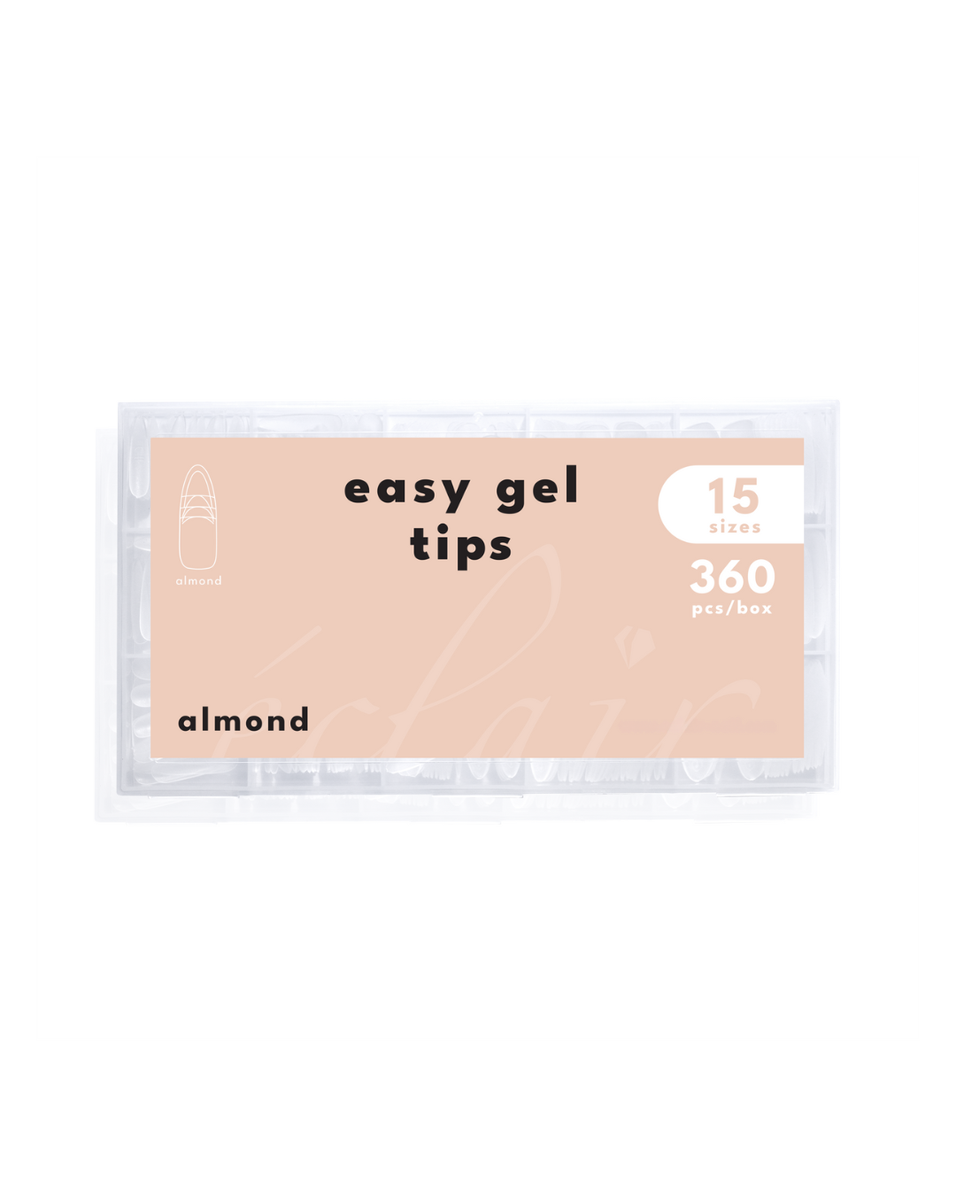 ÉCLAIR - EASY GEL TIPS - ALMOND