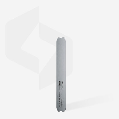 STALEKS – EXPERT MBE-20S - Egyenes fém reszelőalap 130 mm