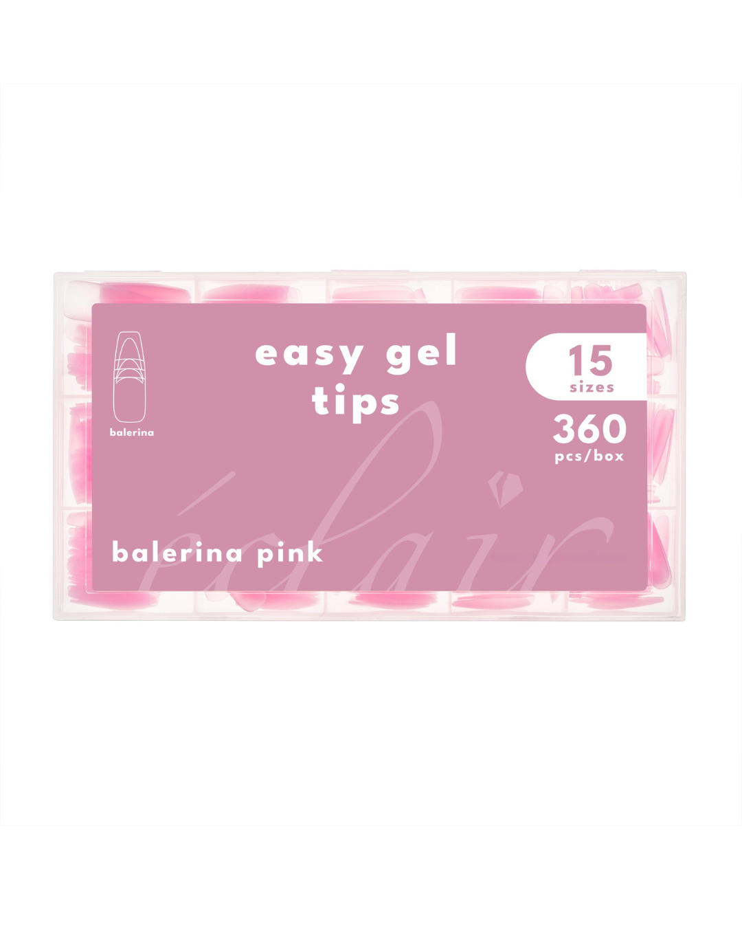 ÉCLAIR - EASY GEL TIPS - BALERINA