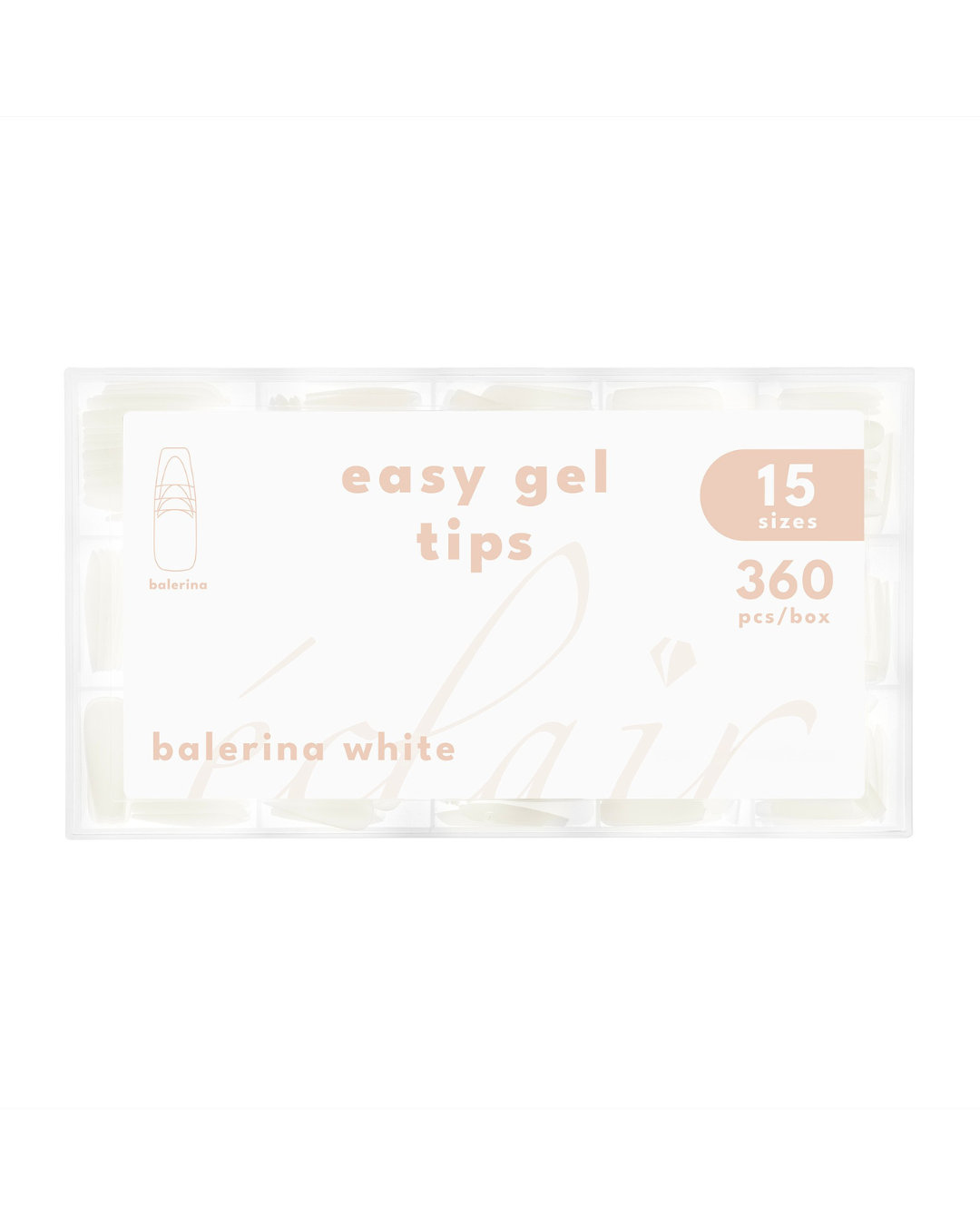 ÉCLAIR - EASY GEL TIPS - BALERINA