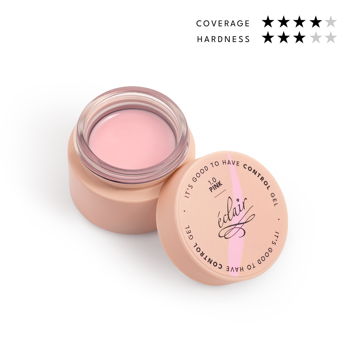 Éclair - Control Gel - 1.0. Pink - No File zselé