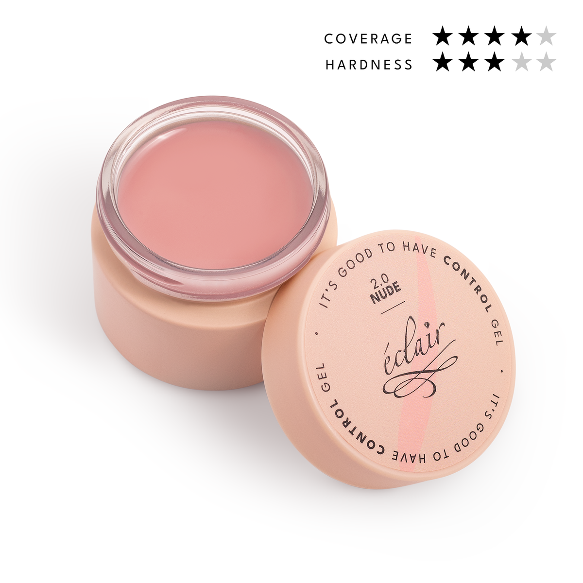 Éclair - Control Gel - 2.0. Nude - No File zselé