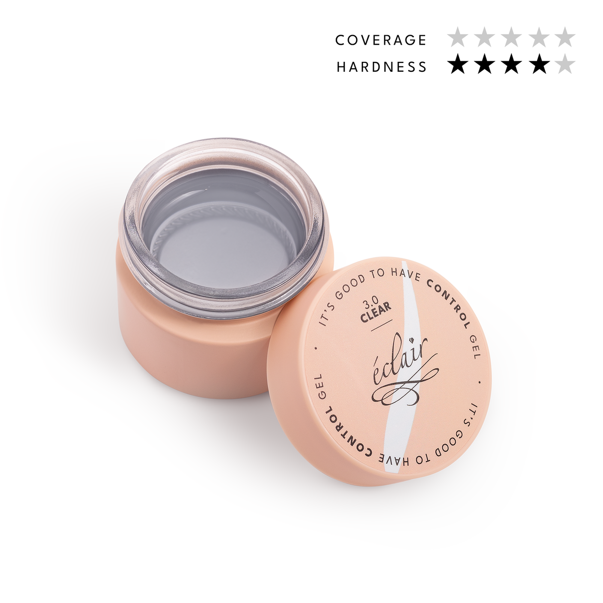 Éclair - Control Gel - 3.0. Clear - No File zselé