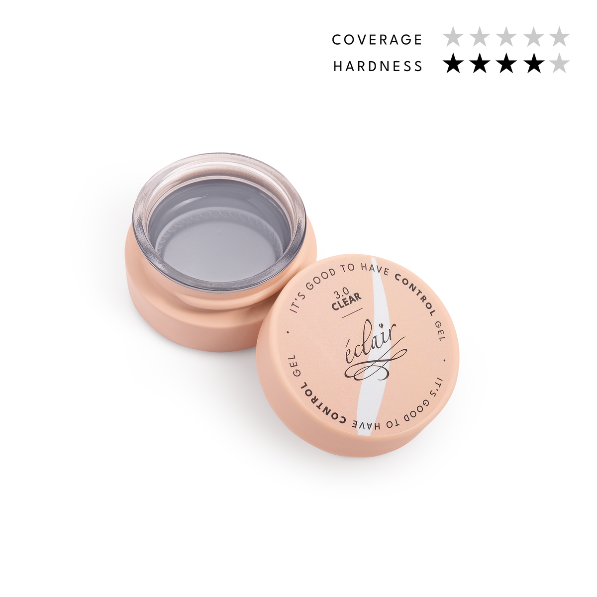 Éclair - Control Gel - 3.0. Clear - No File zselé