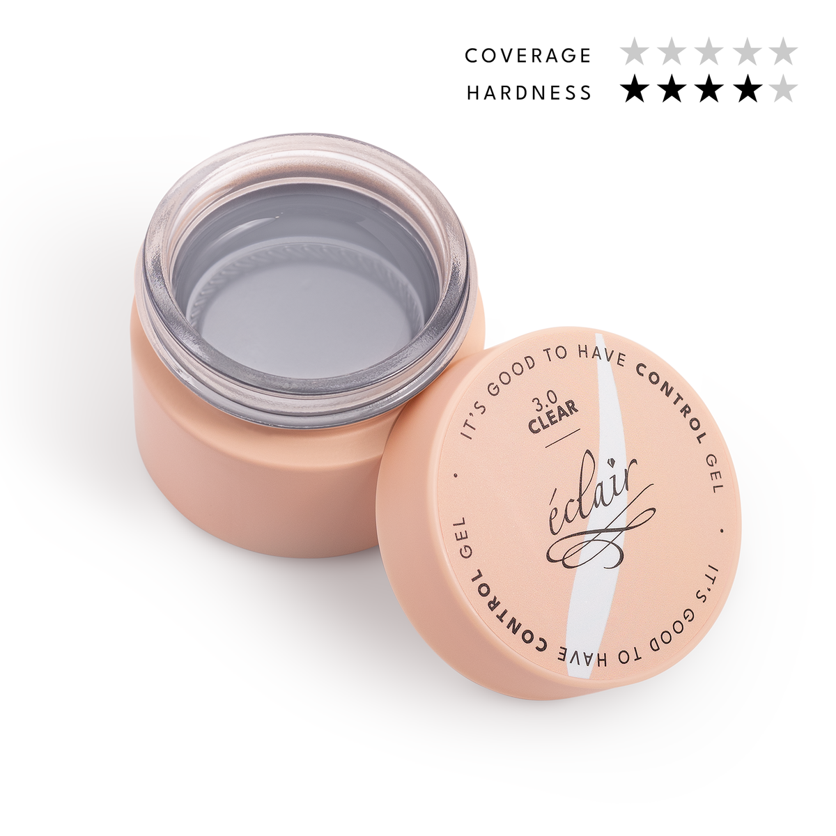 Éclair - Control Gel - 3.0. Clear - No File zselé