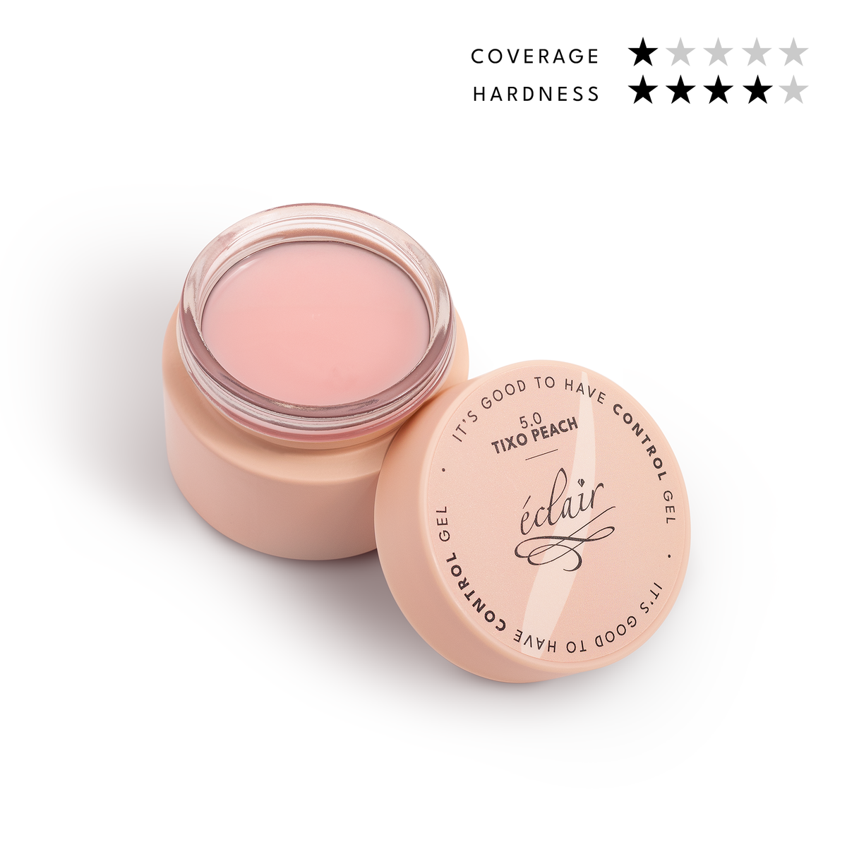 Éclair - Control Gel - 5.0. Tixo Peach - No File zselé