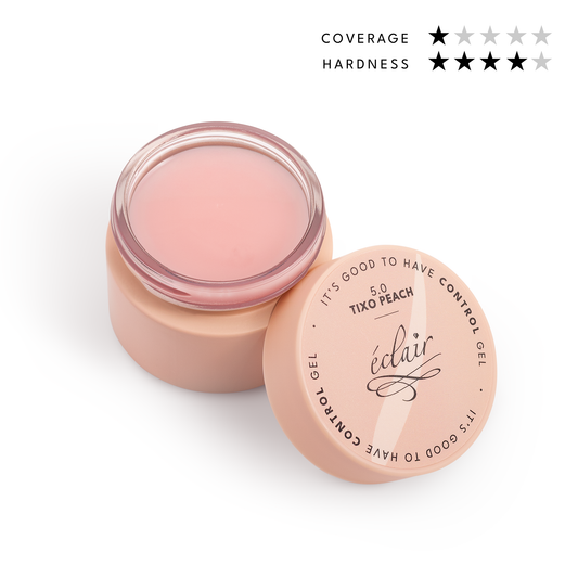 Éclair - Control Gel - 5.0. Tixo Peach - No File zselé