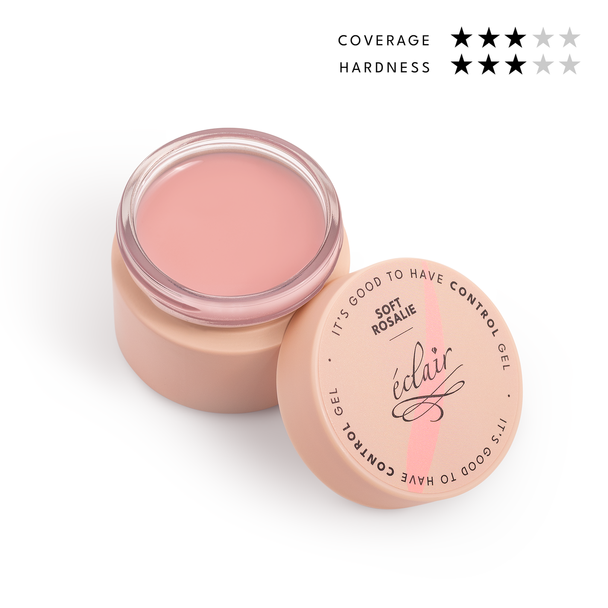 Éclair - Control Gel - Soft Rosalie - No File zselé
