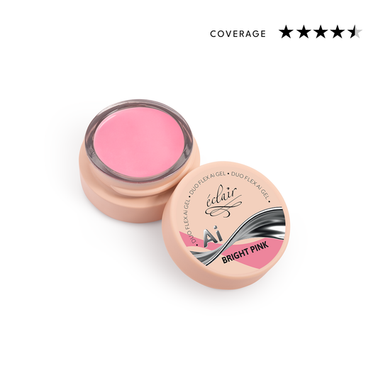 Éclair - Duo Flex AI Gel - Bright Pink - Adaptív építőzselé
