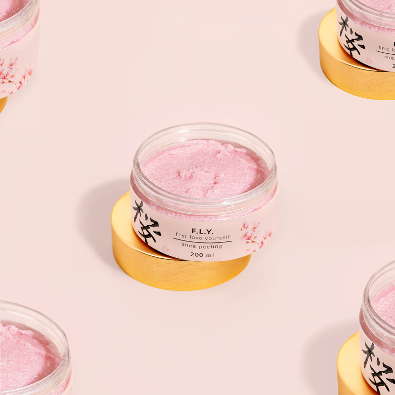 Éclair Body&Mind - F.L.Y. - SHEA PEELING - Cukros testradír