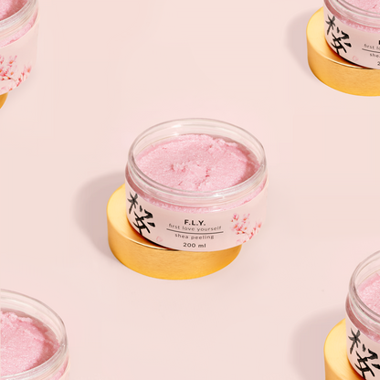 Éclair Body&Mind - F.L.Y. - SHEA PEELING - Cukros testradír