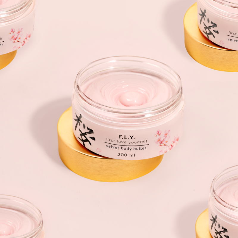 Éclair Body&Mind - F.L.Y. - VELVET BODY BUTTER - Shea és kókuszvajas testvaj