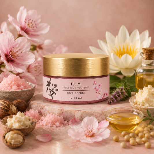 Éclair Body&Mind - F.L.Y. - SHEA PEELING - Cukros testradír