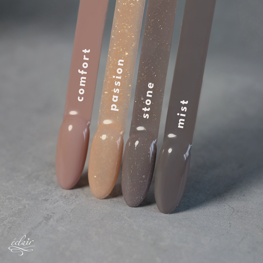 Éclair - GREIGE LOOK SET - színes géllakk szett