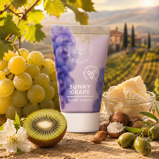 Éclair Body&Mind - Sunny Grape - Hand Cream - kézkrém