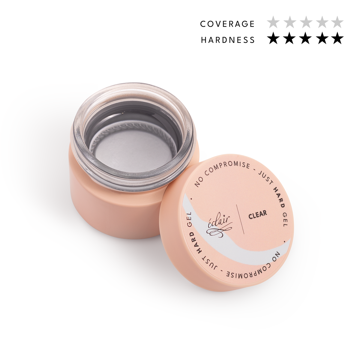 Éclair - Hard Gel - Clear - Építőzselé
