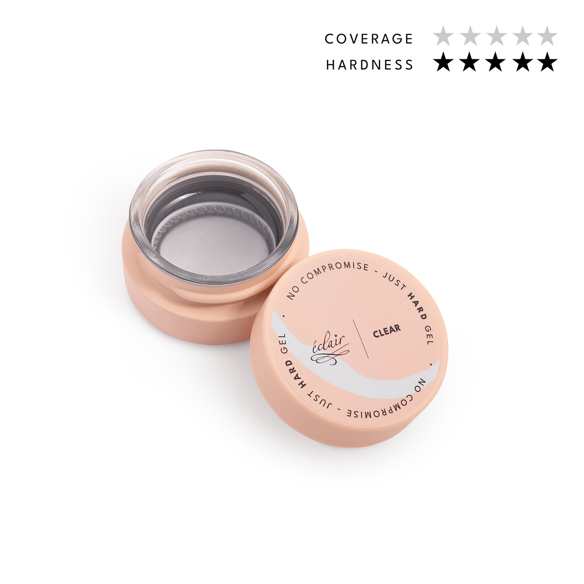 Éclair - Hard Gel - Clear - Építőzselé