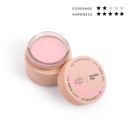Éclair - Hard Gel - Natural Pink - Építőzselé