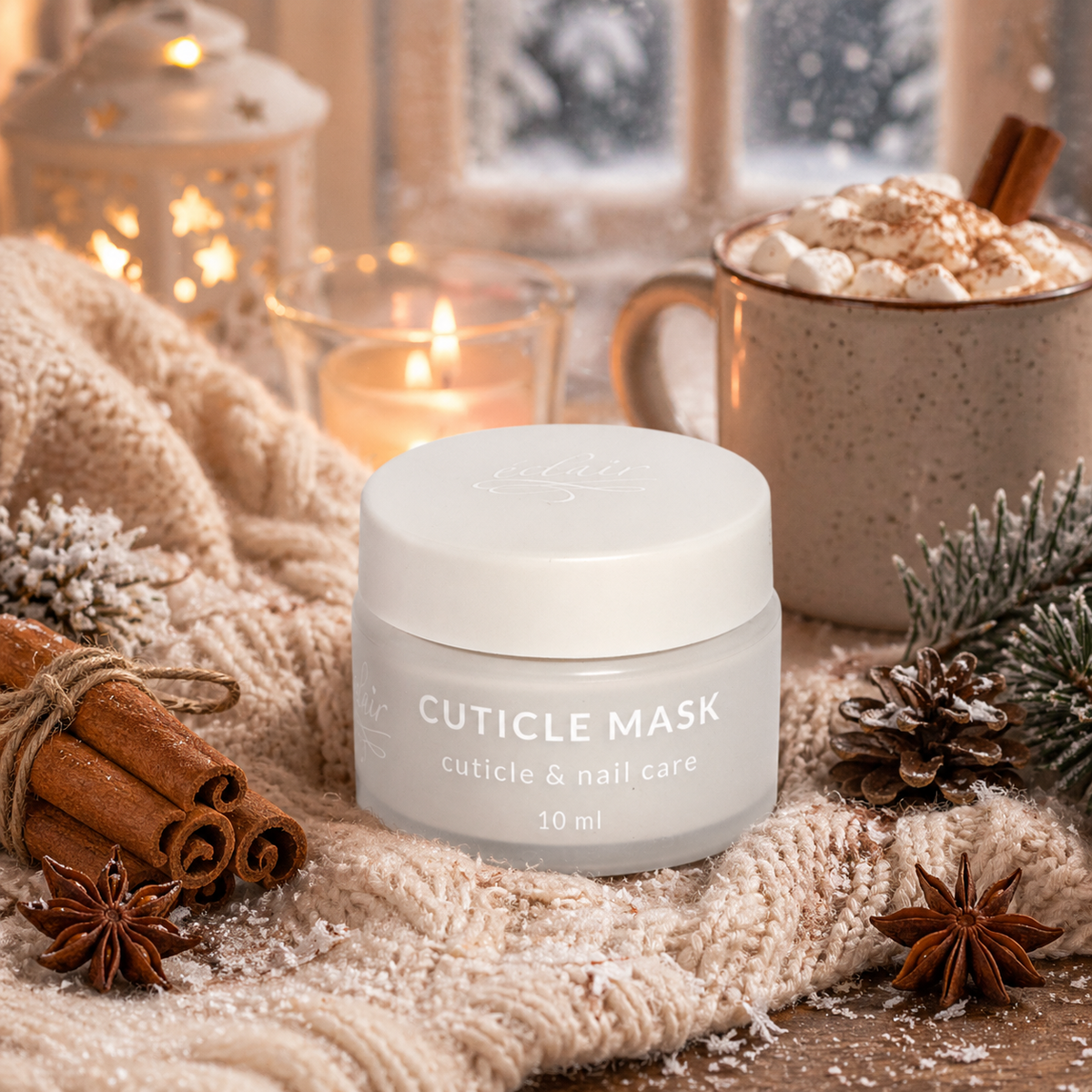 Éclair Body&Mind - CUTICLE MASK - I AM CINNAMON - kézmaszk