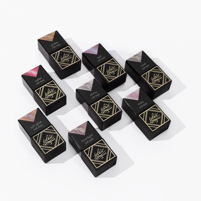 Éclair - INFINITY CAT EYE SET - mágneses géllakk szett