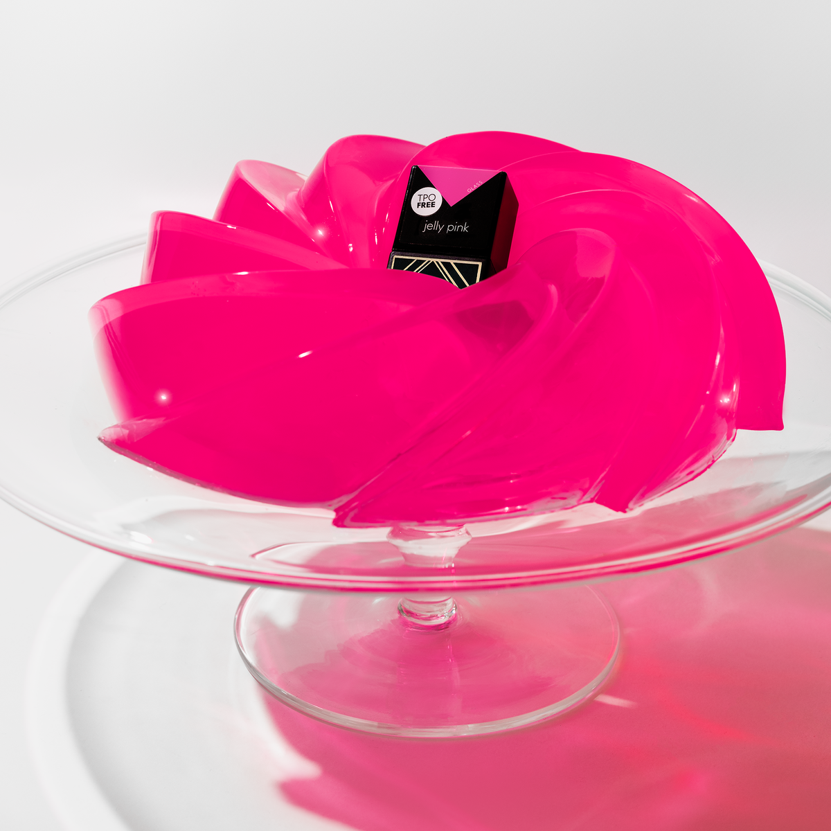 Éclair - JELLY PINK Üveghatású géllakk - Glass effekt
