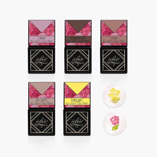 Éclair - LAURA COCO REISS SET - színes géllakk szett