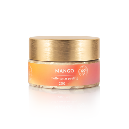 Éclair Body&Mind- Mango - FLUFFY SUGAR PEELING - Testradír
