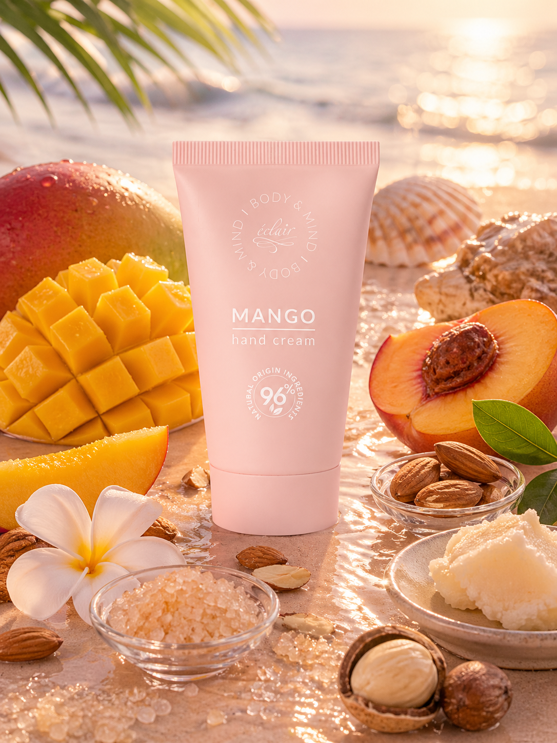 Éclair Body&Mind - Mango - HAND CREAM - kézkrém