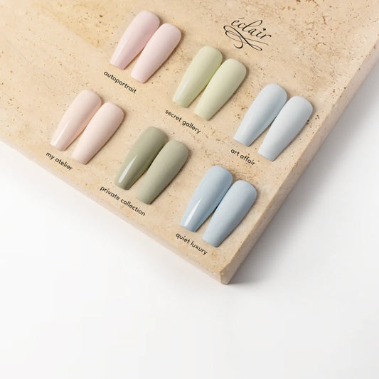 Éclair - MASTERPIECE SET - színes géllakk szett