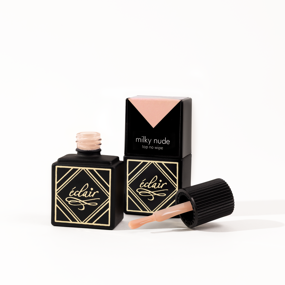 Éclair - TOP NO WIPE - MILKY NUDE - félátlátszó fényzselé