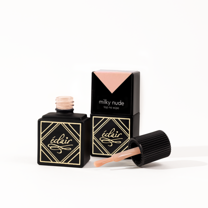 Éclair - TOP NO WIPE - MILKY NUDE - félátlátszó fényzselé