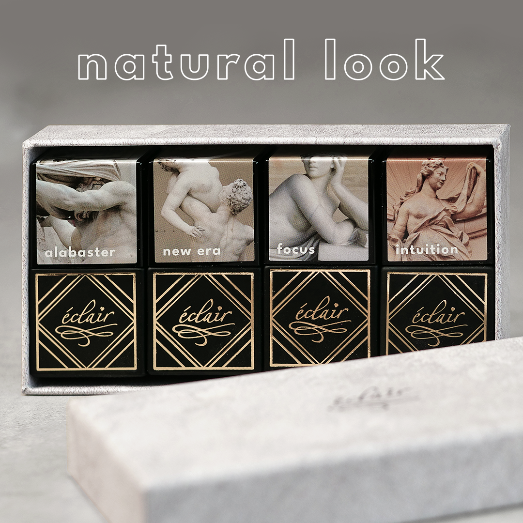 Éclair - NATURAL LOOK SET - színes géllakk szett