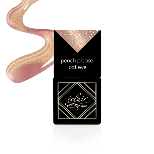 ÉCLAIR - PEACH PLEASE - CAT EYE SZÍNES GÉLLAKK