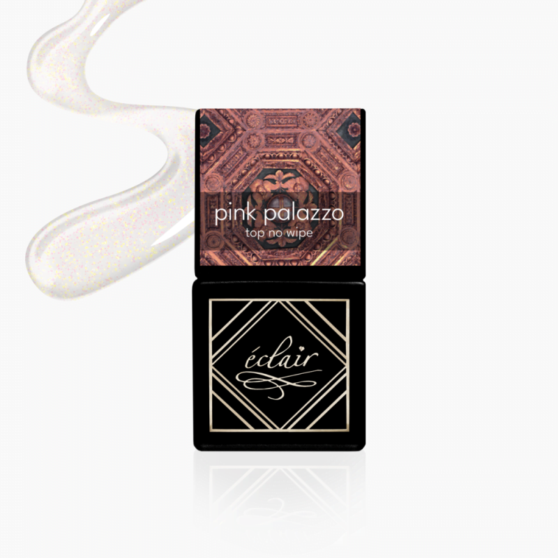 Éclair - TOP NO WIPE - PINK PALAZZO - csillámos fényzselé