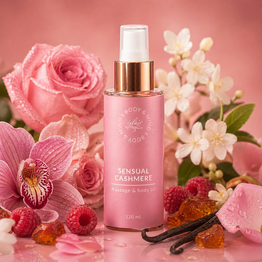 Éclair Body&Mind - Sensual Cashmere - Massage & Body Oil - hidratáló testolaj
