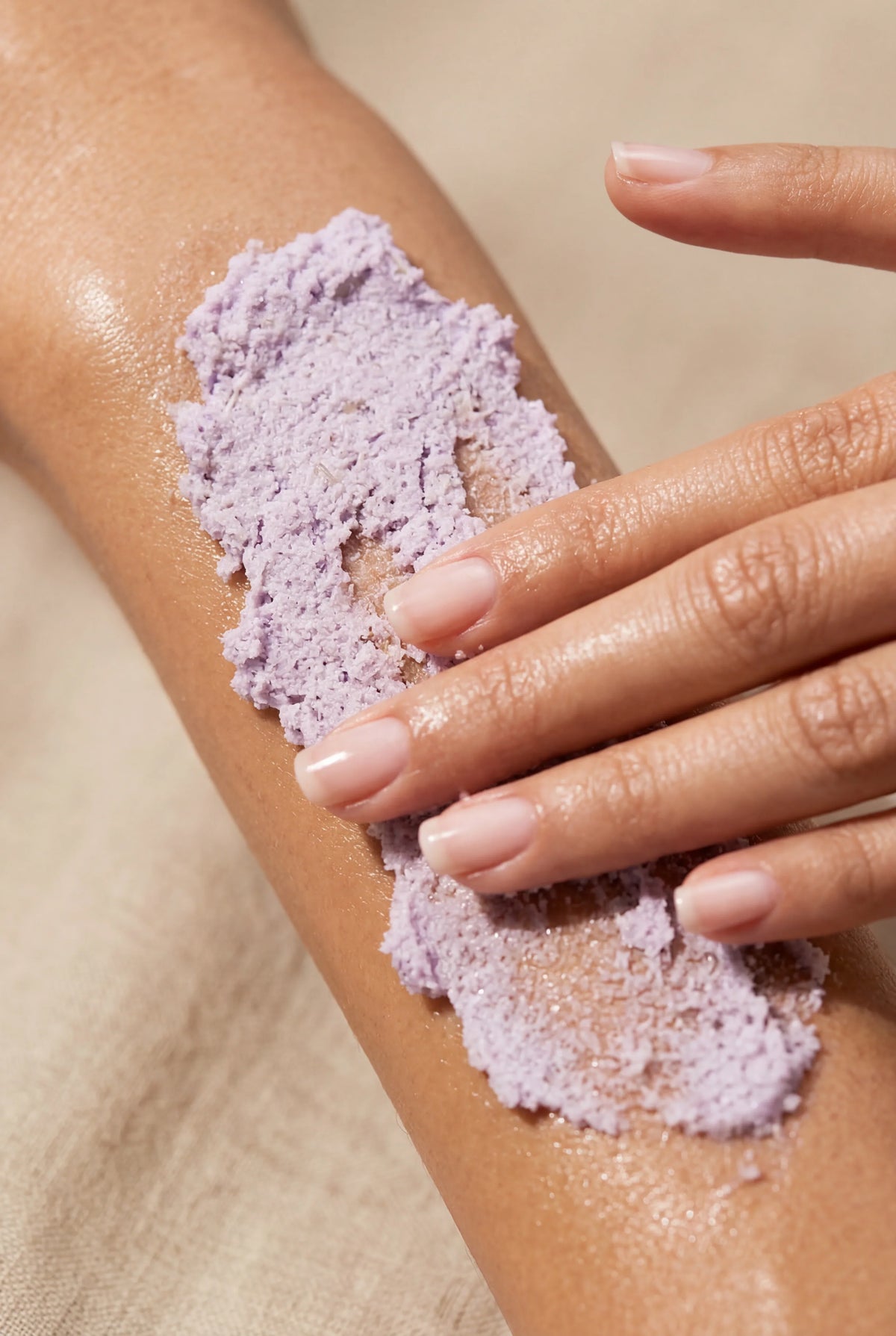 Éclair Body&Mind - Sunny Grape - SUGAR FOAM PEELING - Cukros habtestradír