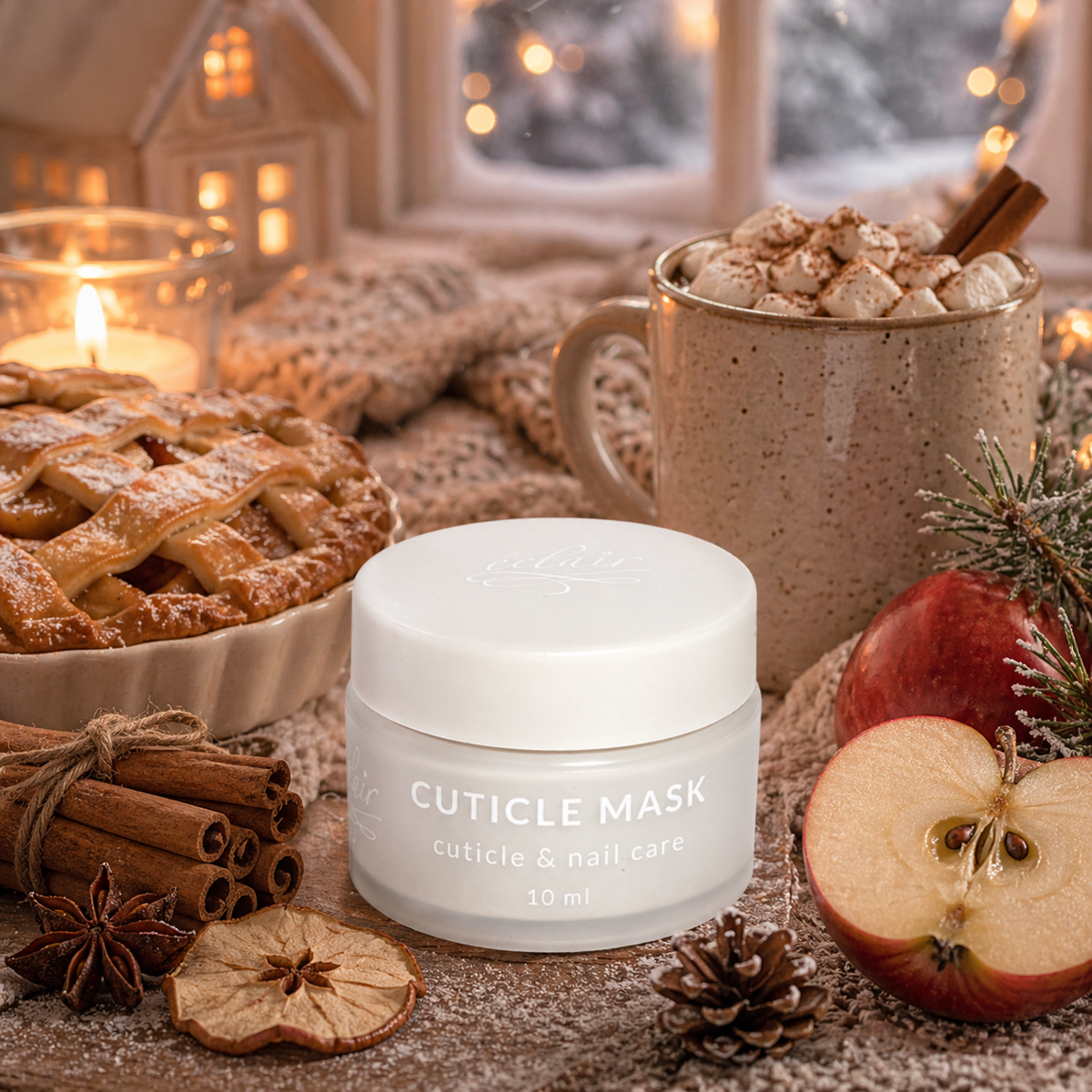 Éclair Body&Mind - CUTICLE MASK - SWEET APPLE- kézmaszk